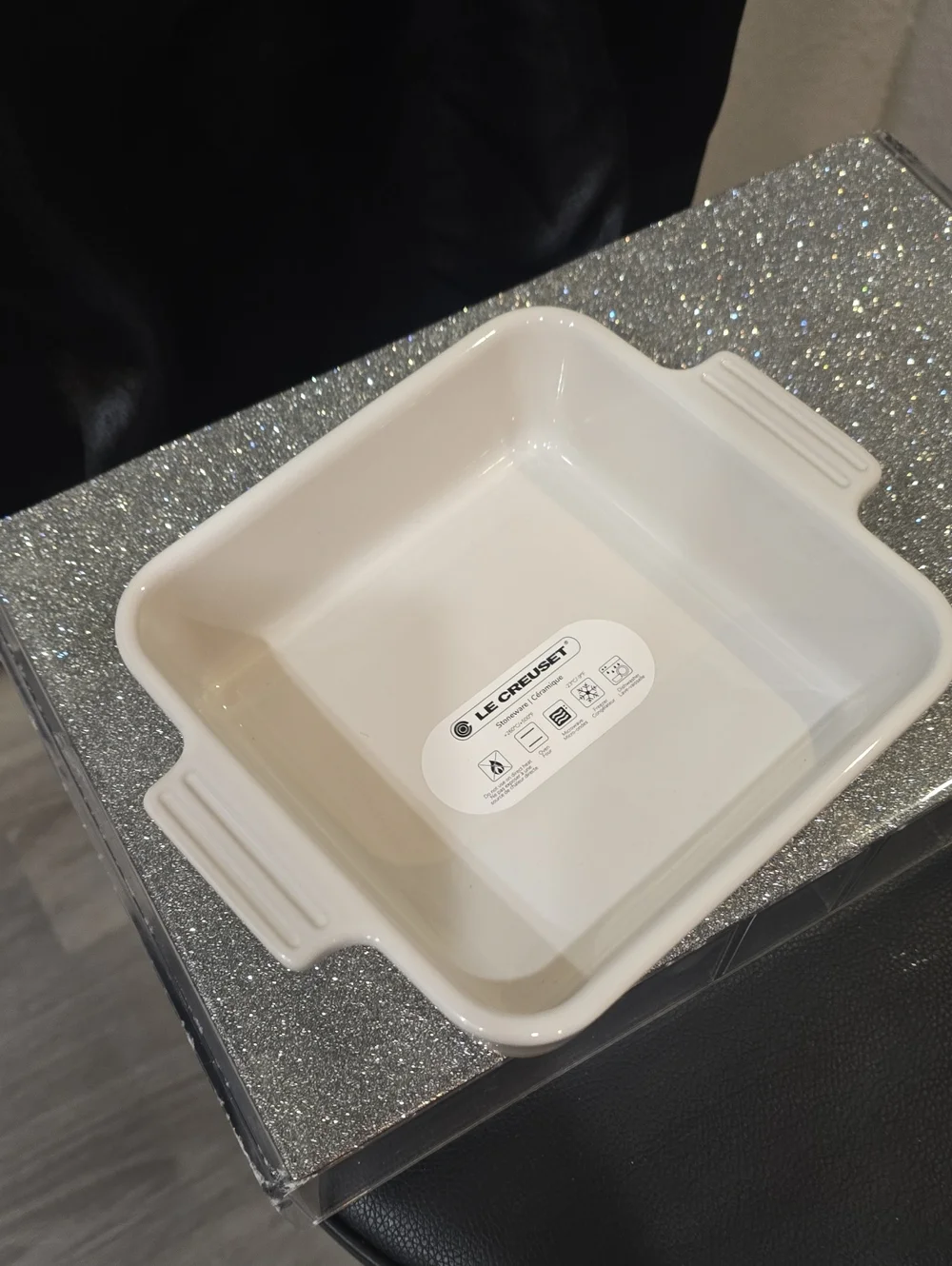Le Creuset 14cm Square Baking Dish- Meringue